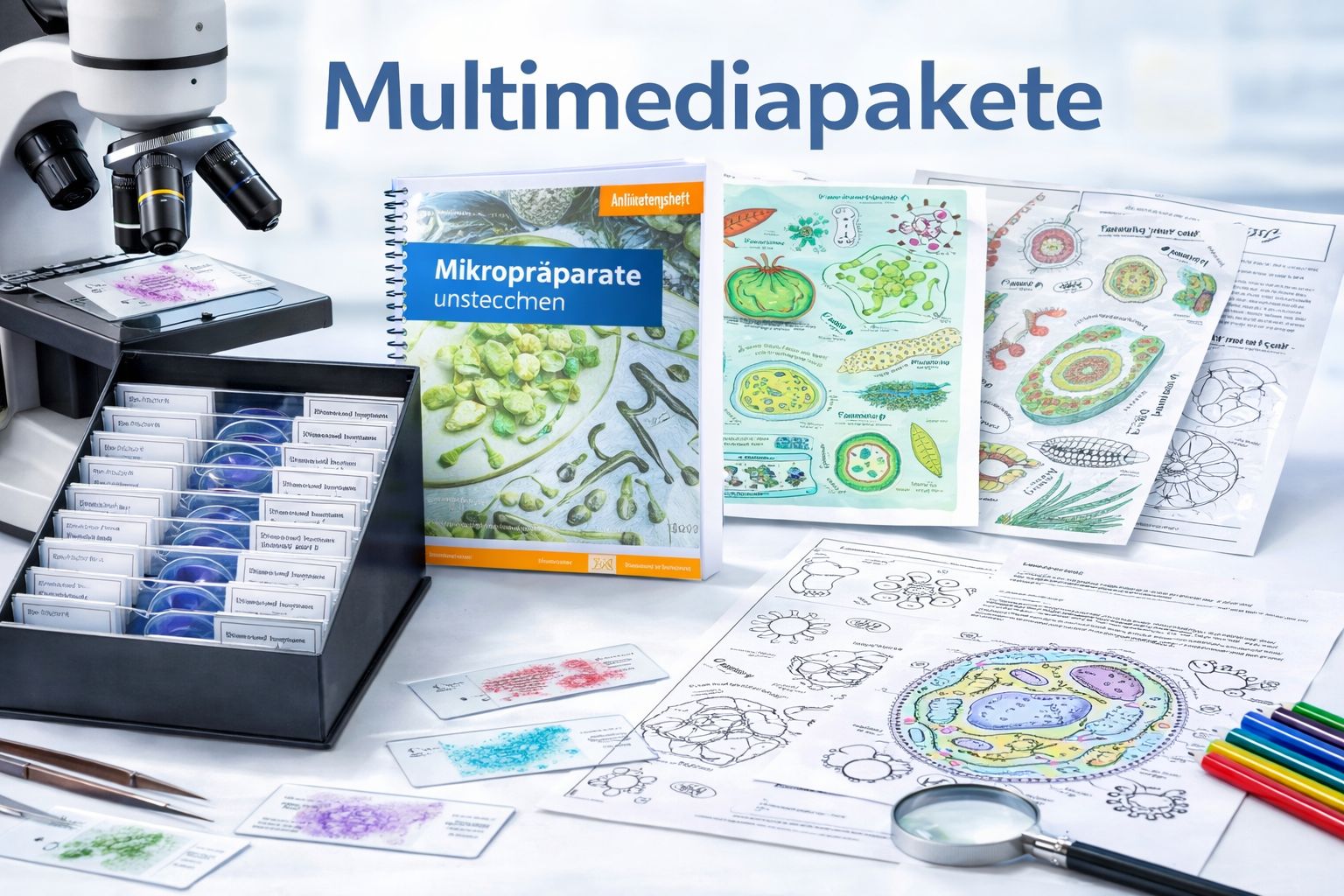 Mikropräparate Multimediapakete Biologie Unterricht