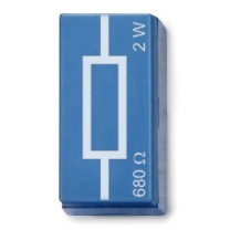Widerstand 680 Ohm, 2 W, P2W19