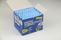 Robercolor-Kreide, blau, 100 Stück im Karton, rund,  Ø 10 mm