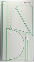 Gerätetafel, Geräteplatte, ohne Geräte