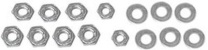 Flachmutter M4, 100er Pack Flachmutter M4, 100er Pack