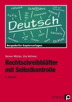 Rechtschreibblätter mit Selbstkontrolle 6. Klasse