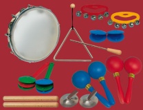 Rhythmusset, Mini-Set 4, 17-teilig