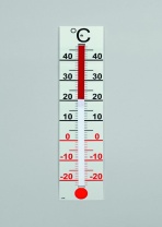 Thermometer-Modell, mit Klettstreifen