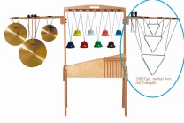 Rechter Seitenarm mit 3 Triangeln, für Ständer 33905gol