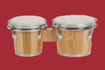 Bongo 6,5+ 7,5 Zoll, natur
