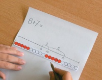 PerfoDidac Perlenlineal 20 cm PerfoDidac Perlenlineal 20 cm