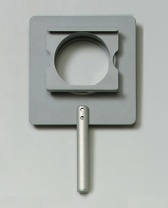 Blenden- und Diahalter mit Stab Blenden- und Diahalter mit Stab