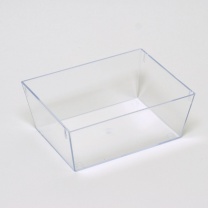 Kunststoffwanne, transparent, 173x132x70mm