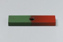Flachstabmagnet mit Bohrung