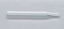 Glasrohr, gerade, 80 mm, mit Düse