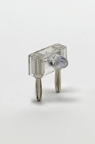 Leuchtdiode auf Steckelement, weiß