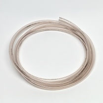 Kunststoffschlauch, glasklar, Innendurchmesser: 3 mm