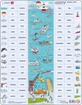 Puzzle - Learning English Puzzle 8, Format 36,5x28,5 cm, Teile 65