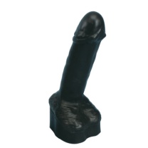 Kondom-Übungsmodell, dunkle Hautfarbe Kondom-Übungsmodell, dunkle Hautfarbe