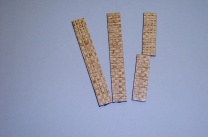 Satz Kippmagnete für Zusatzpläne, beige meliert