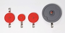 Lose Rolle, 58mm Ø, mit 1 Haken
