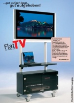 Fahrbares Gestell ScreenCart - für Flachbildschirme Fahrbares Gestell ScreenCart - für Flachbildschirme
