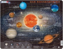 Puzzle - Sonnensystem, Format 36,5x28,5 cm, Teile 70 Puzzle - Sonnensystem, Format 36,5x28,5 cm, Teile 70