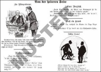 Einzetransparent Geschichte einmal anders