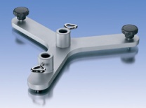 Stativfuß 185 mm zur Aufnahme von 2 Stativstäben Stativfuß 185 mm zur Aufnahme von 2 Stativstäben