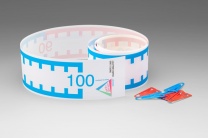 Zahlenstrahl-Rechenband, 1-100