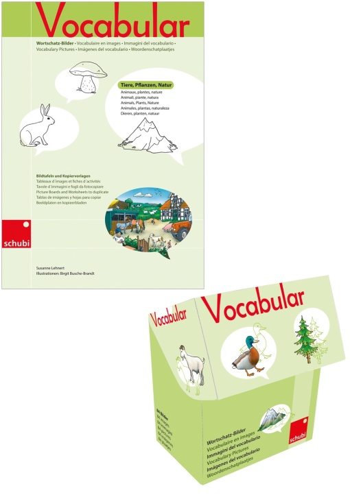 Vocabular Set - Tiere, Pflanzen, Natur