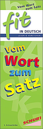FIT in Deutsch - Lesen & verstehen: Vom Wort zum Satz