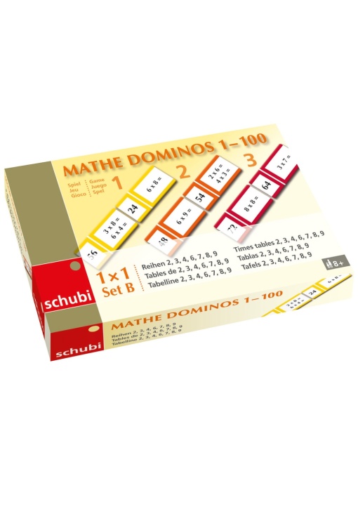 Mathe DOMINOS 1x1, Set B