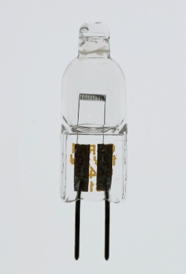 Niederdruck-Halogenlampe, GY4/12V/20W, waagerechte Wendel