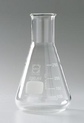 Erlenmeyerkolben, Borosilikatglas 3.3, EH, 500 ml