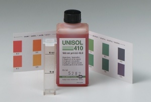 Universal-Indikatorlösung mit Farbskala, pH 1 bis 13