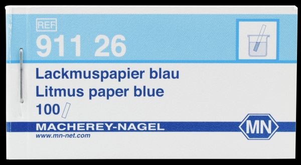 Lackmuspapier, blau, 1 Heft