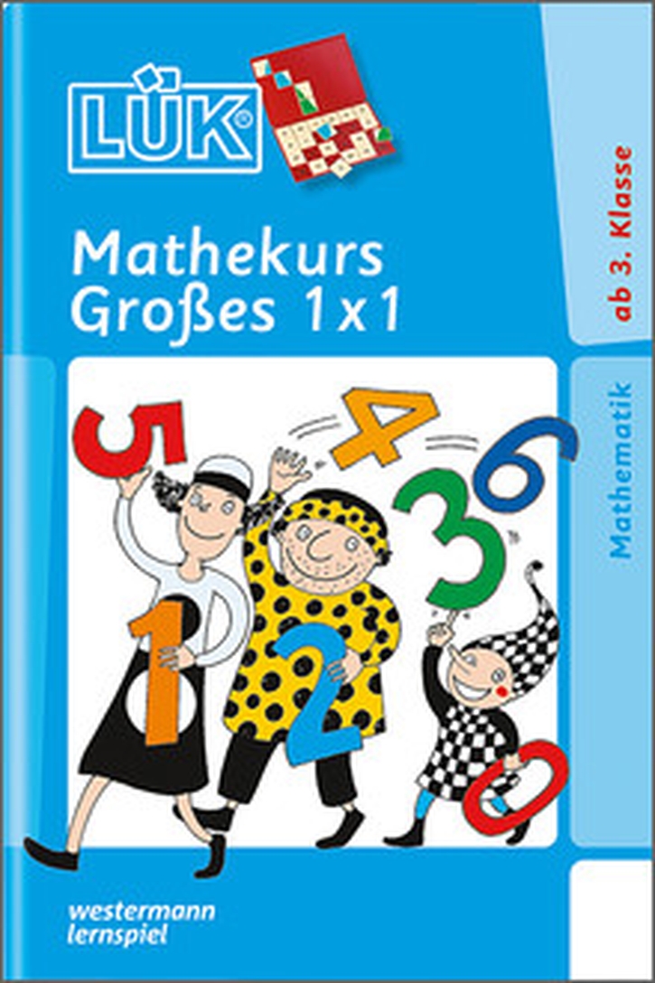 Lük-Heft Mathekurs Großes 1 x 1