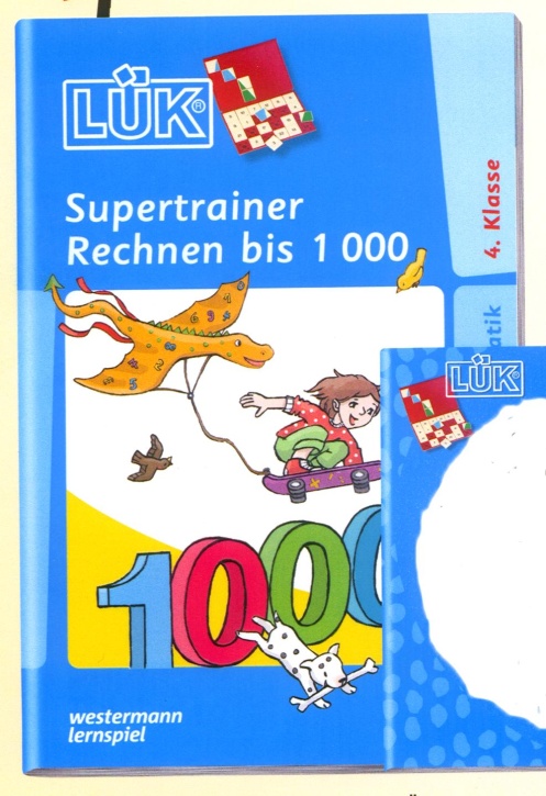 Lük-Heft Supertrainer Rechnen bis 1000, 3.Klasse