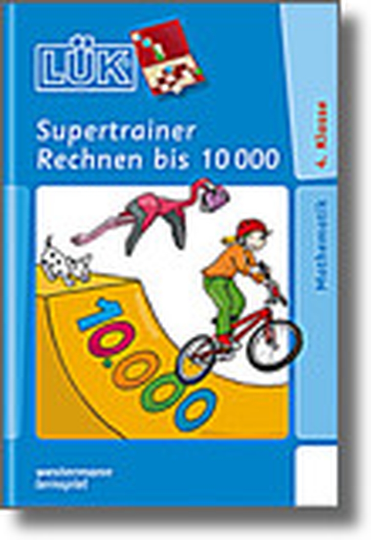 Lük-Heft Supertrainer Rechnen 4. Klasse