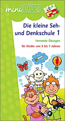 mini-Lük Heft Seh- und Denkschule 1