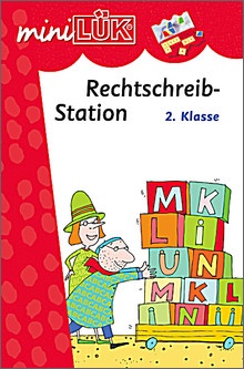 mini-Lük Heft Rechtschreibstation 2. Klasse