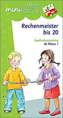 mini-Lük Heft Rechenmeister bis 20