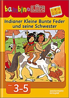 bambinoLük-Heft Indianer Kleine Bunte Feder