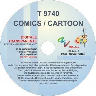 Digitale Folien auf CD - Comics / Cartoon