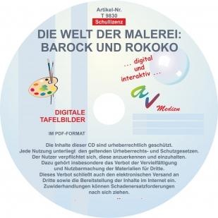 Digitale Folien auf CD - Barock und Rokoko