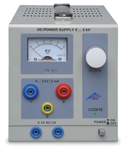Hochspannungs- Netzgerät 5 kV (230 V, 50/60 Hz)