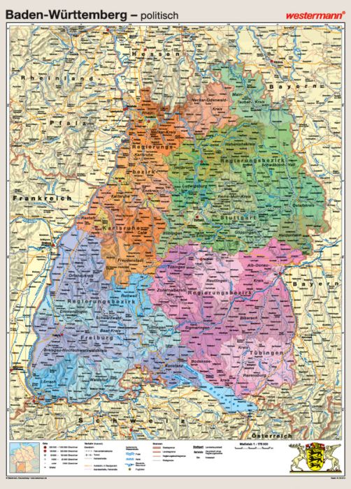 Landkarte Baden Württemberg Kostenlos