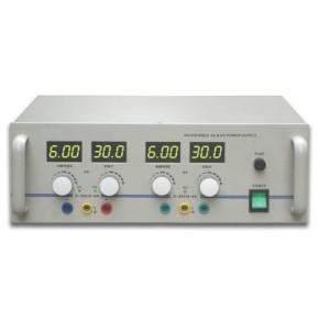 AC/DC-Netzgerät 0 - 30 V, 6A (230V, 50/60 Hz)