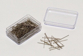 Satz (200) Stecknadeln in Kunststoffschachtel
