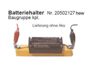 Batteriehalter magnethaftend