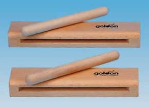 Holzblock / Tonblock aus Buche, 18cm