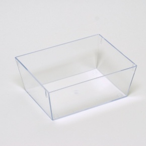 Kunststoffwanne, transparent, 173x132x70mm