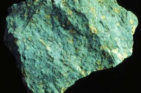 Trachy-Andesit, Gesteinsdünnschliff Dauerpräparat
